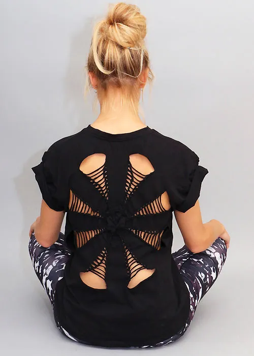 Acai Activewear Spider Back Tee ()