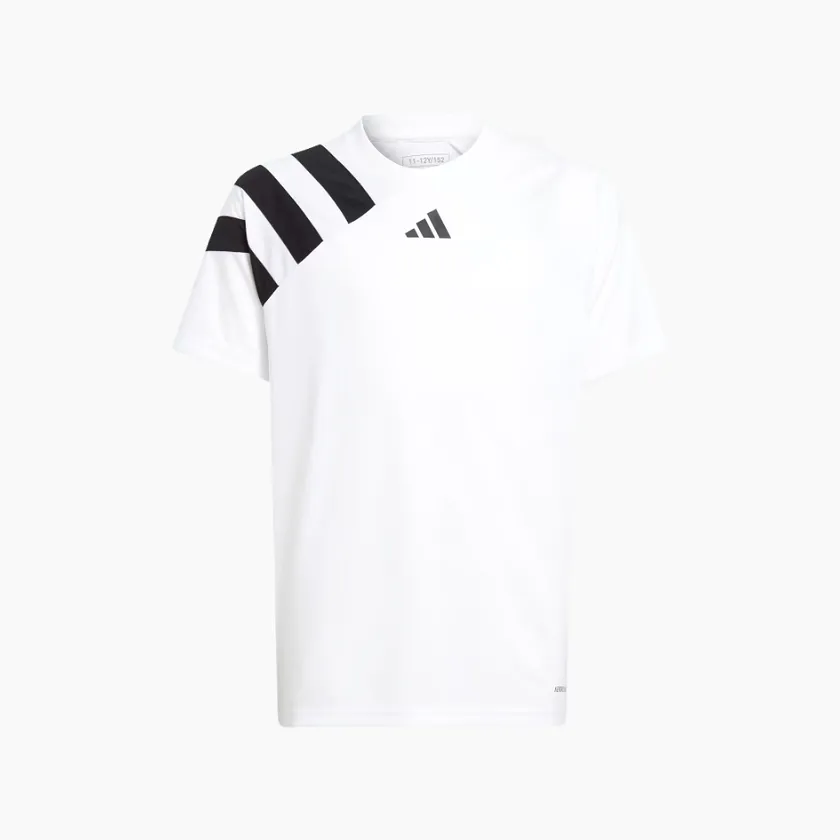 Adidas Fortore 23 Kids Unisex Football Jersey (10-14 Years)-White/Black