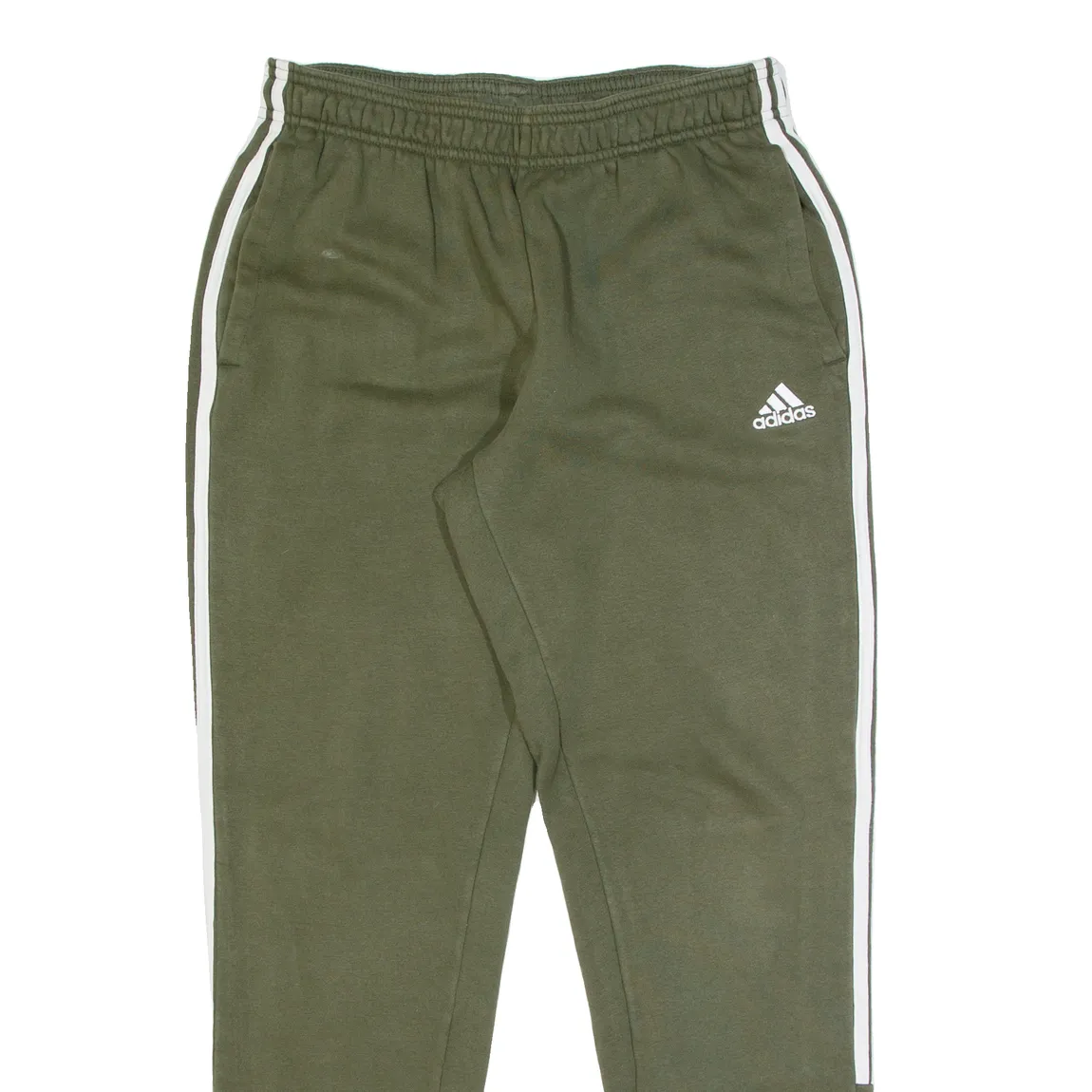 ADIDAS Womens Joggers Green Tapered M W28 L29