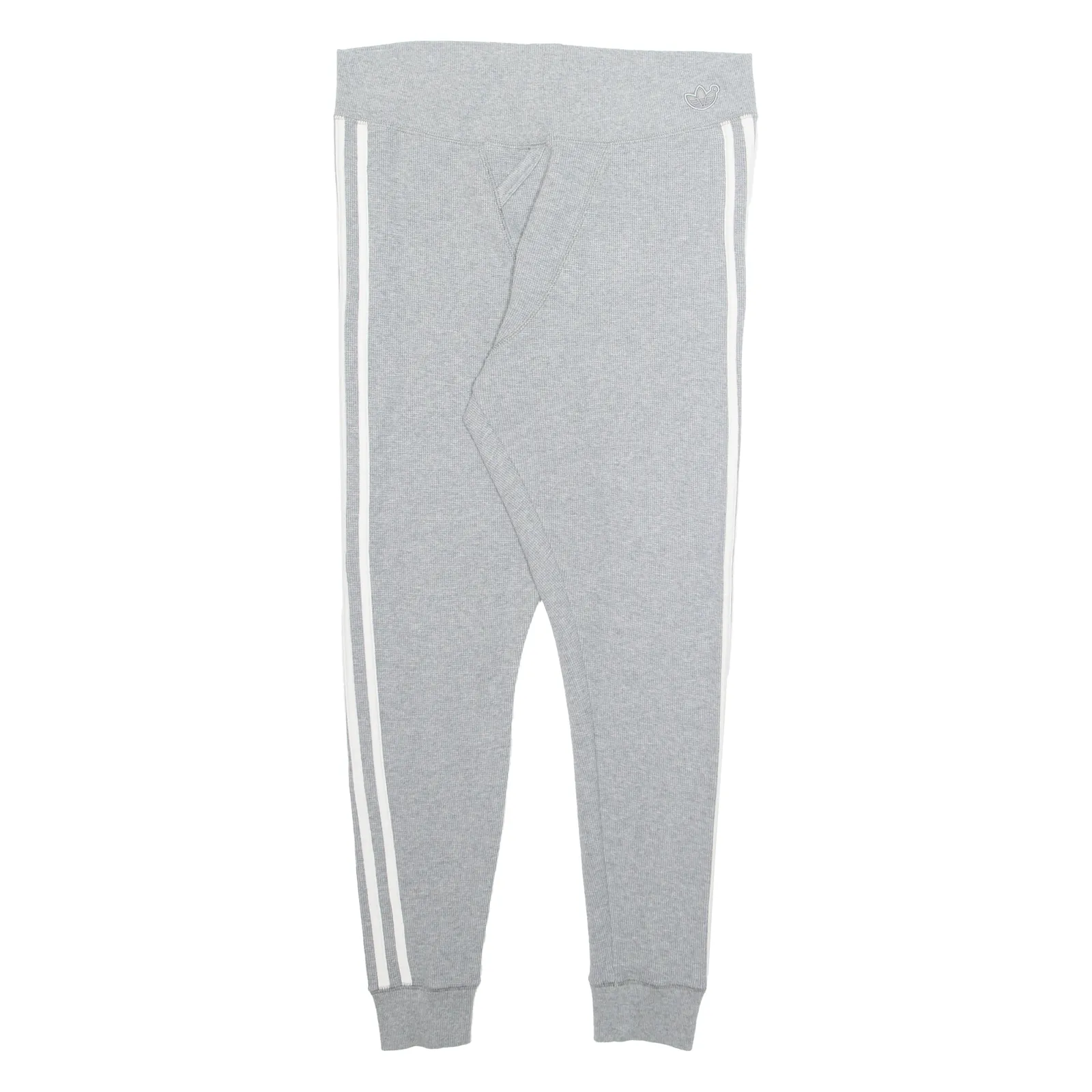 ADIDAS Womens Leggings Grey Tapered M W28 L25