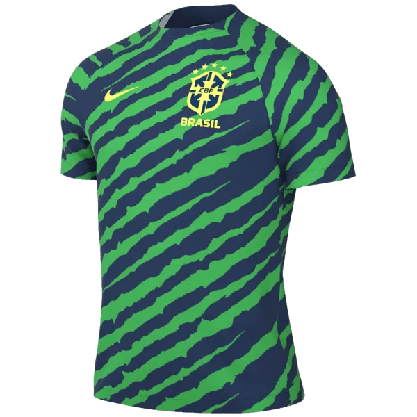 Brazil National Adults Pre-Match Jersey - 2022