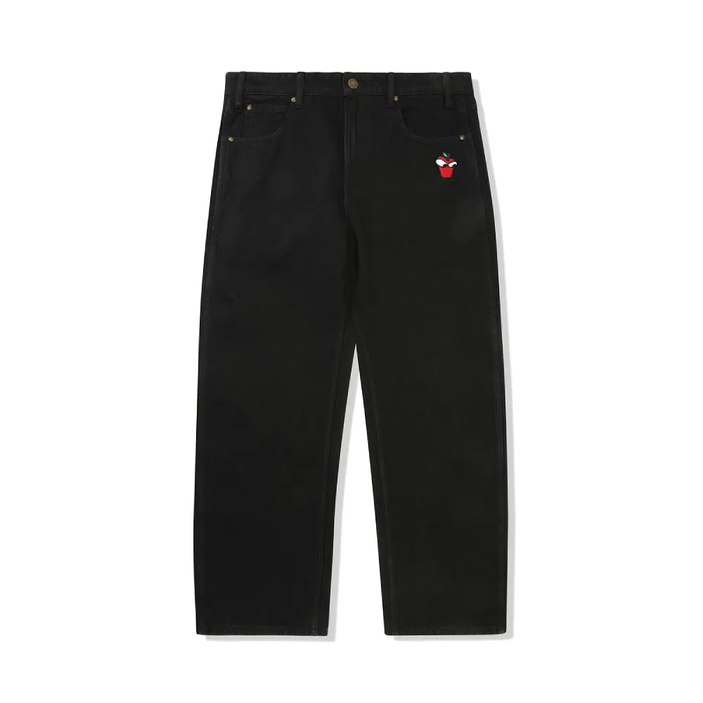 Butter Good Big Apple Denim Jeans Washed Black