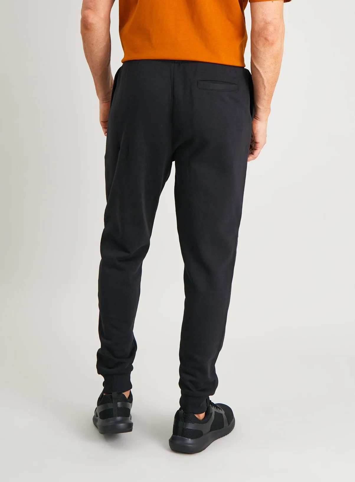 Buy Black Cuffed Joggers XXL | Joggers | Tu