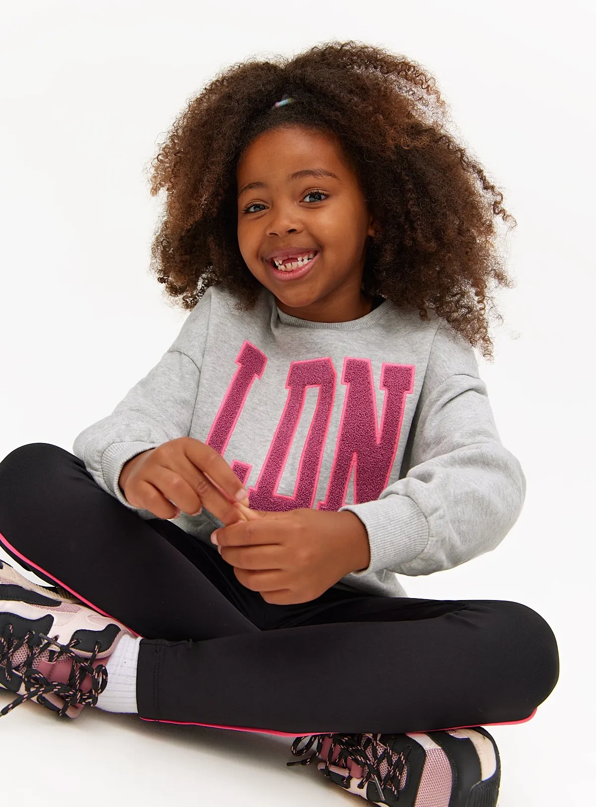 Buy Cropped Top, Leggings & Sweatshirt Activewear 3-Piece Set 6 years | Sportswear | Tu