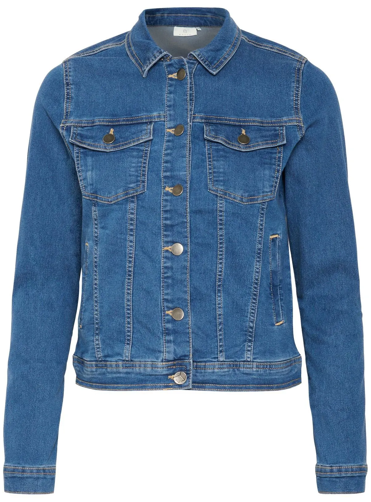 Buy KAFFE Vicky Slim Fit Denim Jacket 8 | Denim jackets | Tu