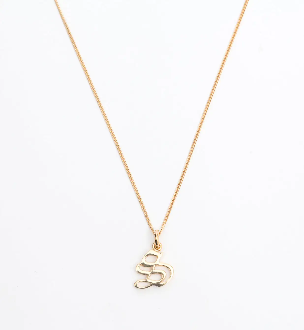 Capital Letter Charm Necklace