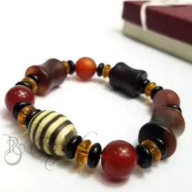 Classic Beaded wrist Bracelet for Men| Enamel