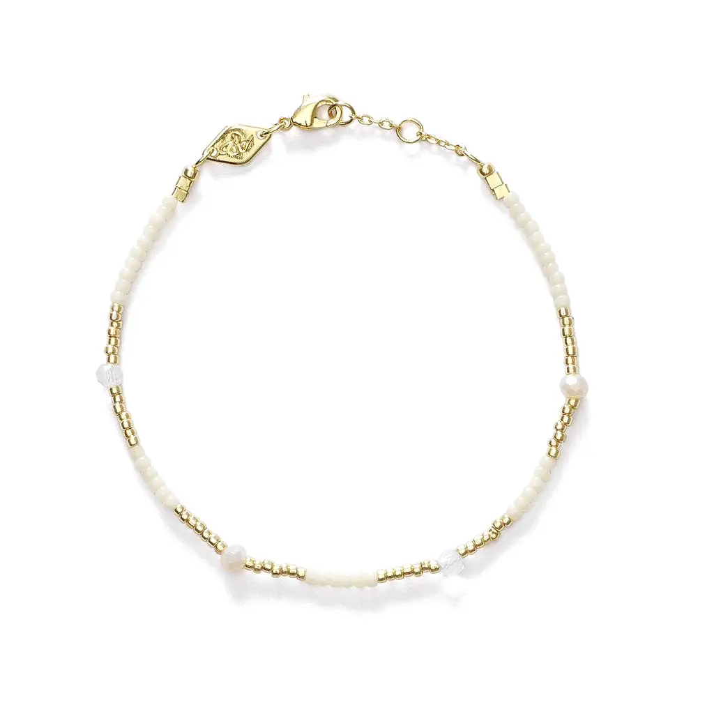 Clemence Bracelet, Ecru