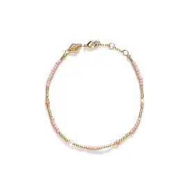 Clemence Bracelet, Pink Sand