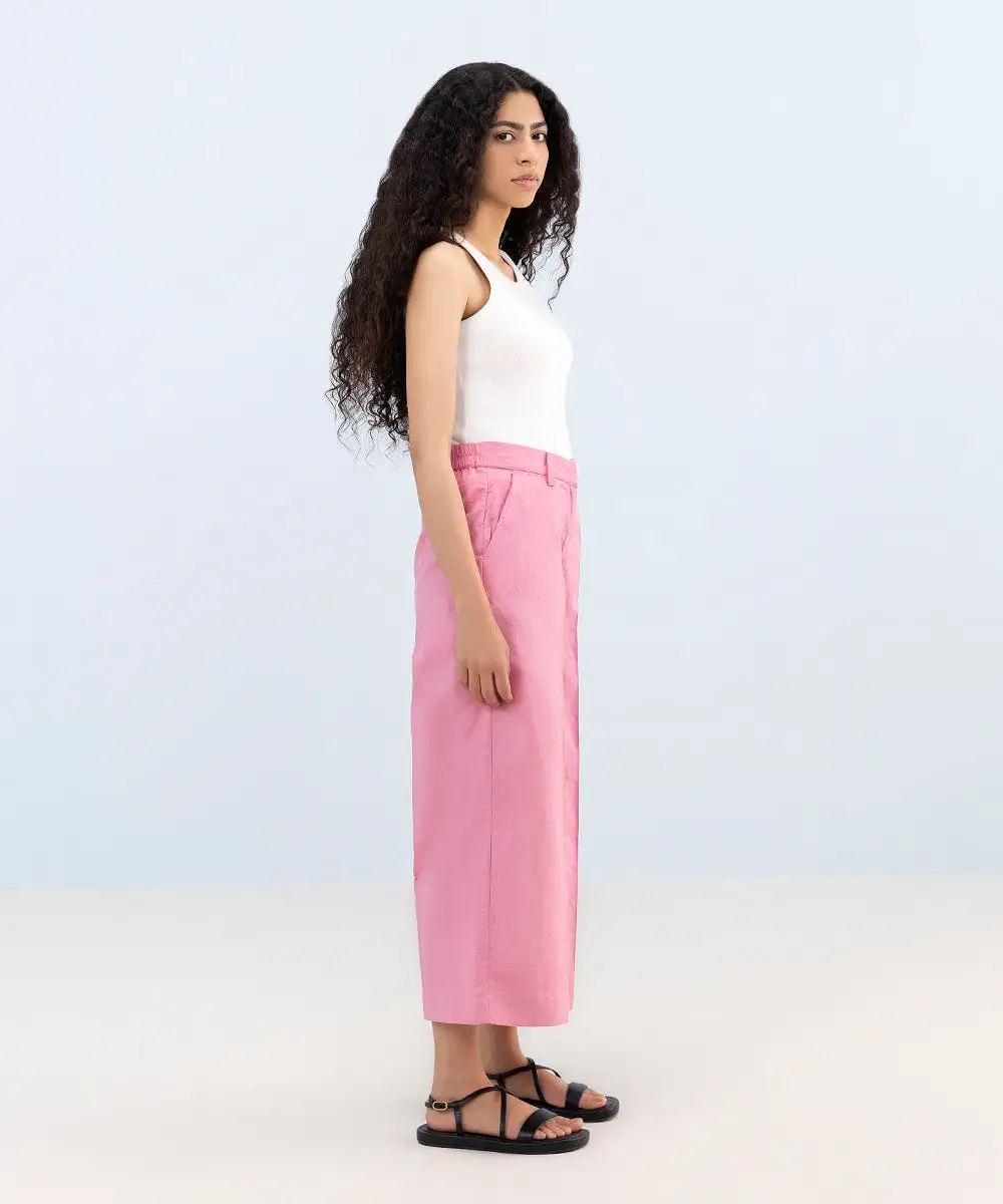 Cotton Jacquard Culottes