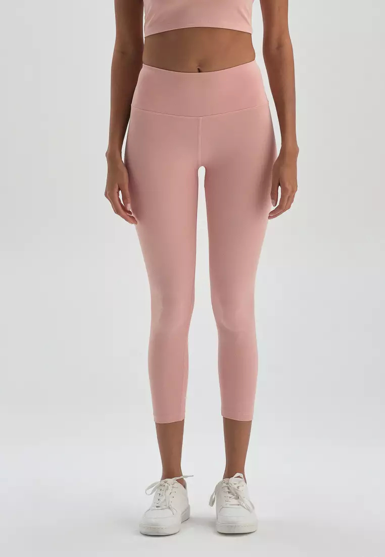 DAGİ Pink Legging, Slim Fit, Activewear for Women