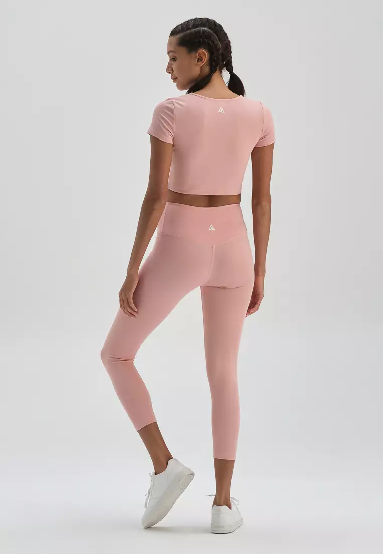 DAGİ Pink Legging, Slim Fit, Activewear for Women