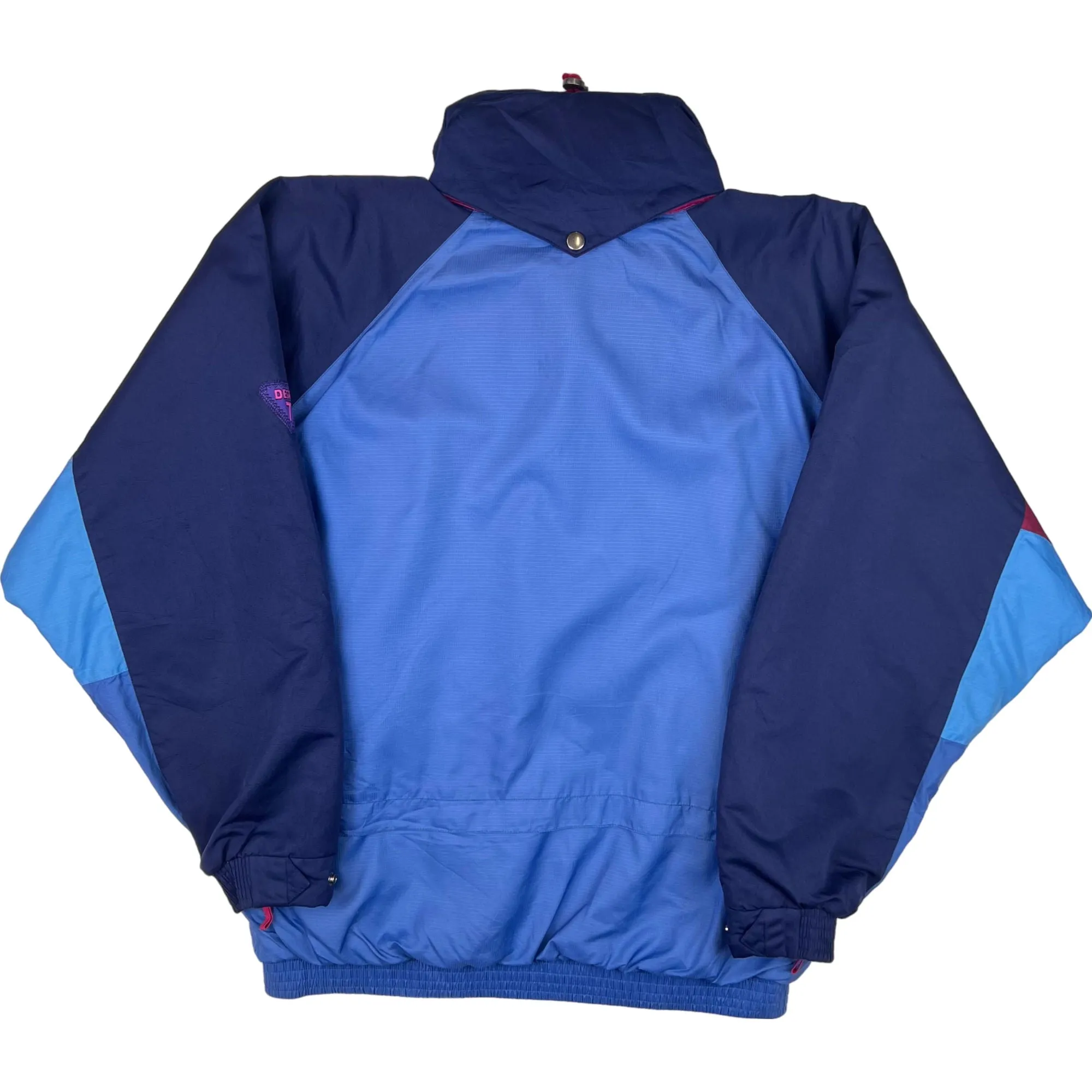 Degree 7 80's Anorak Ski Outerwear Jacket Blue Navy