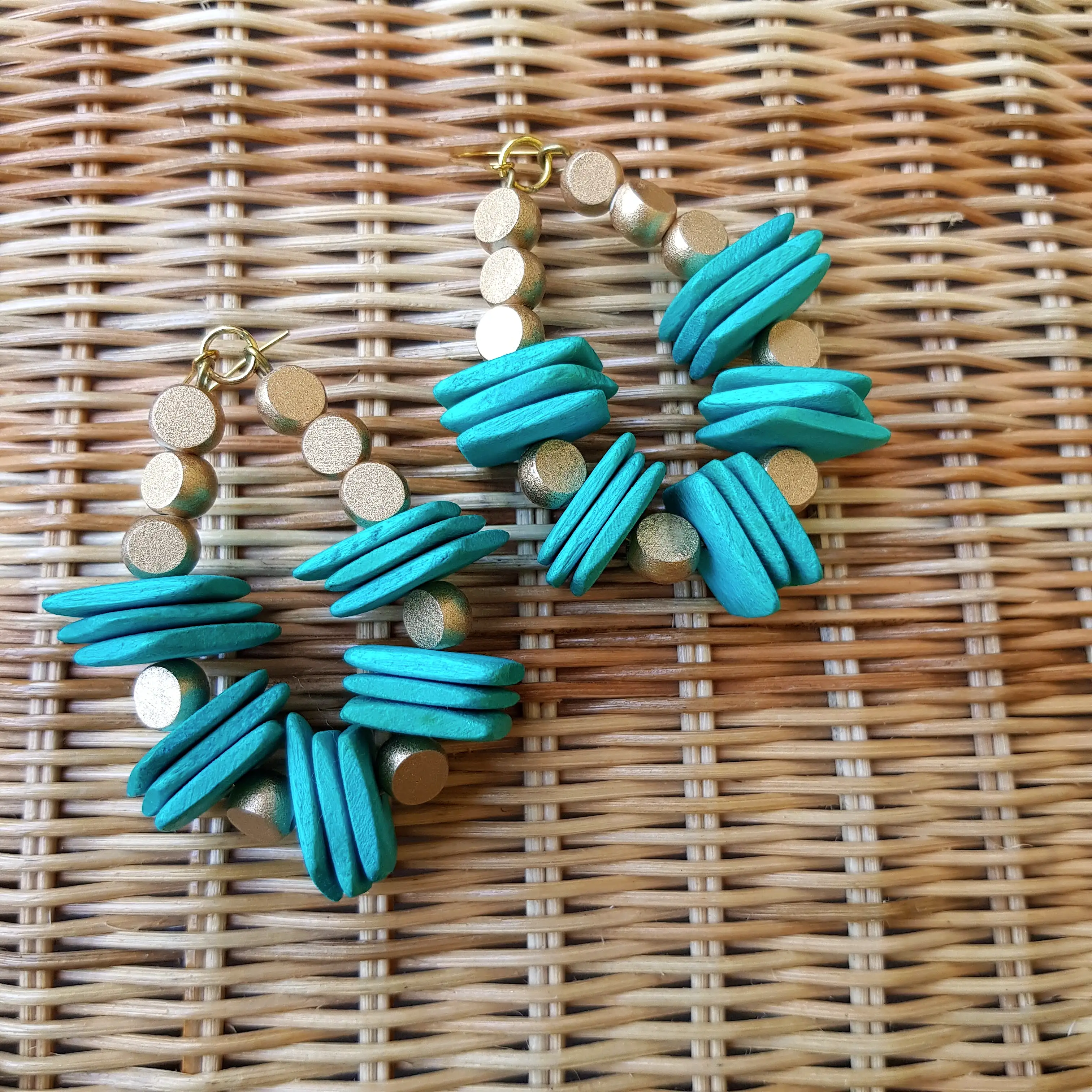 Divine Earrings in Turquoise