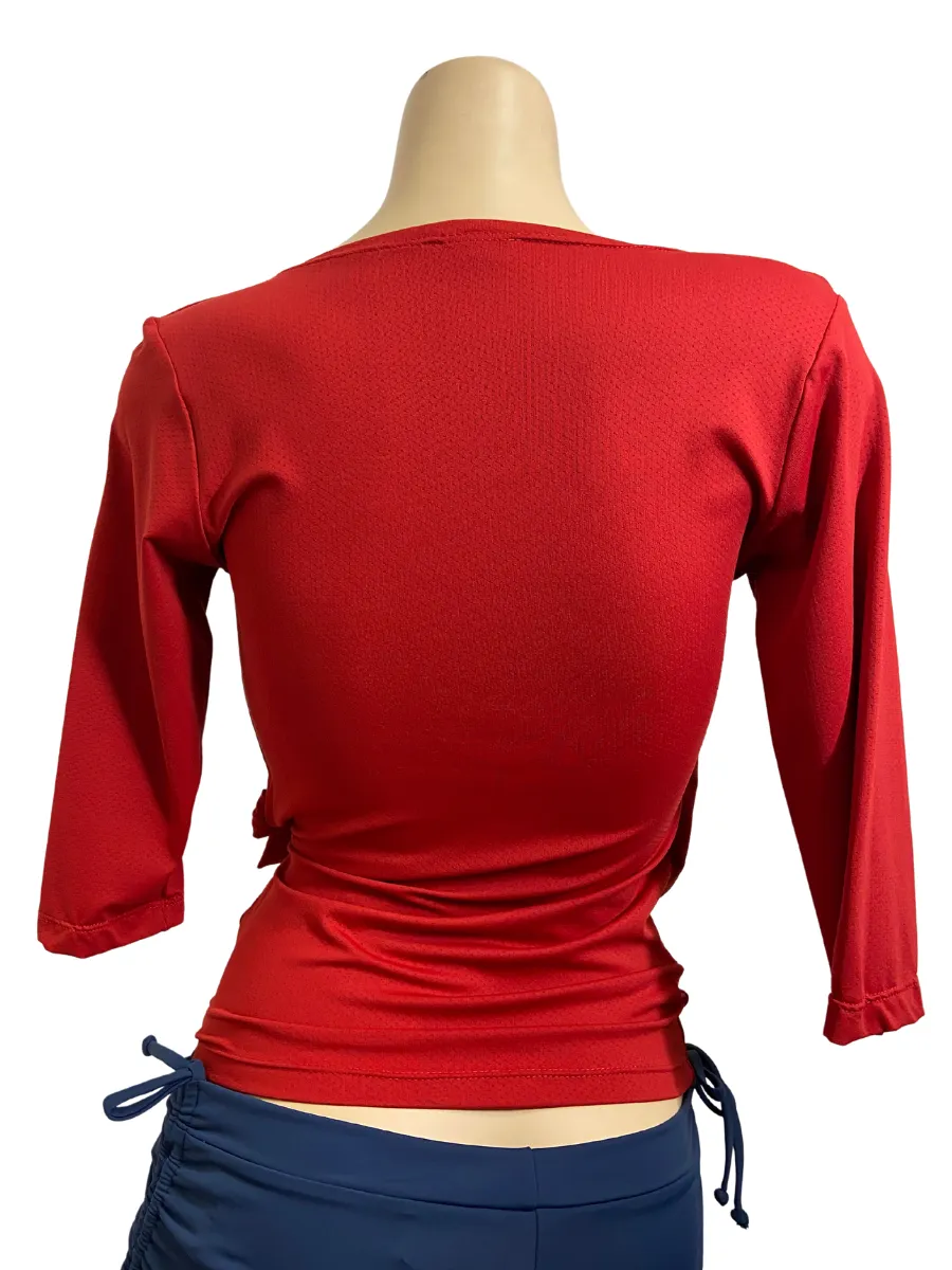 Final Sale! Bia Brazil Activewear Crossover Wrap Top TT802