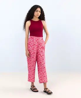 Floral Printed Culottes