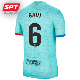 GAVI # 6 Barcelona Adults 3rd Jersey - 2023/24