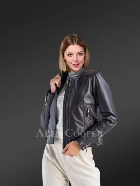 Genuine Leather Jackets in Black for Tasteful Ladies