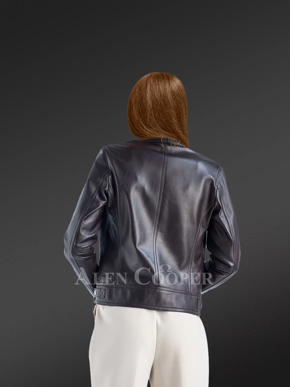 Genuine Leather Jackets in Black for Tasteful Ladies