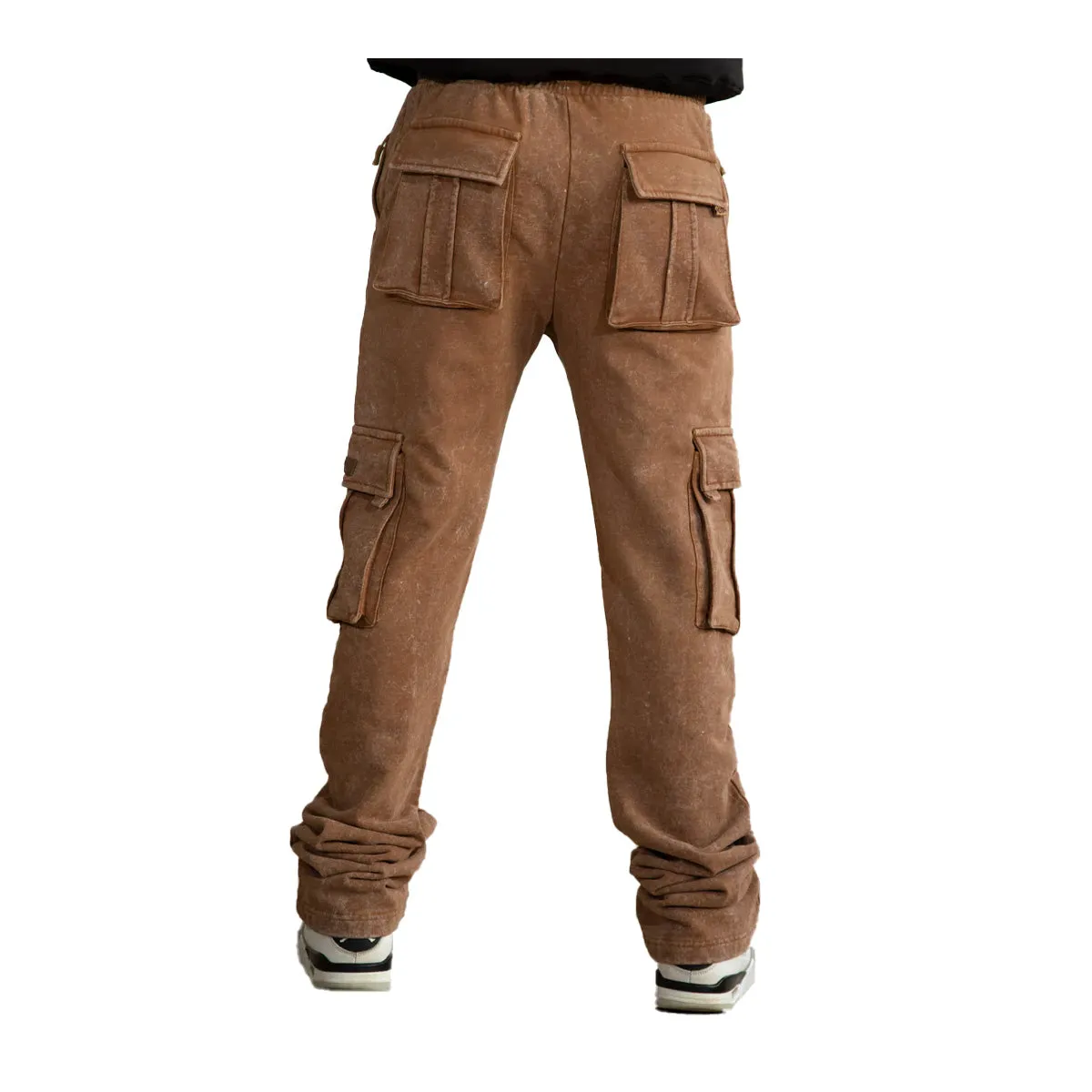 Hudson Outerwear Mens Knit Cargo Flair Joggers 441A