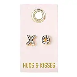 Hugs & Kisses Stud Earrings