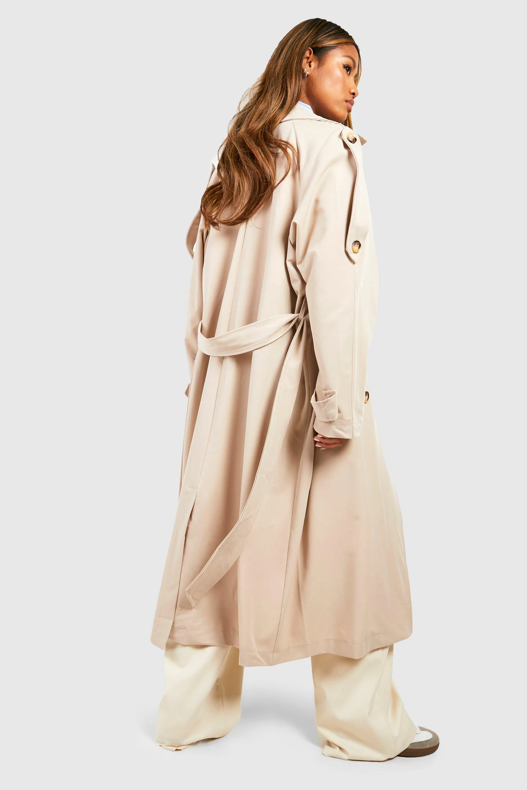 Jackets & Coats | Maxi Trench Coat | boohoo