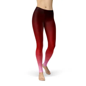 Jean Crimson Triangles Leggings