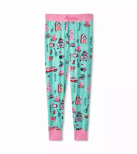 Little Blue House by Hatley Rockin Holidays Sleep Leggings