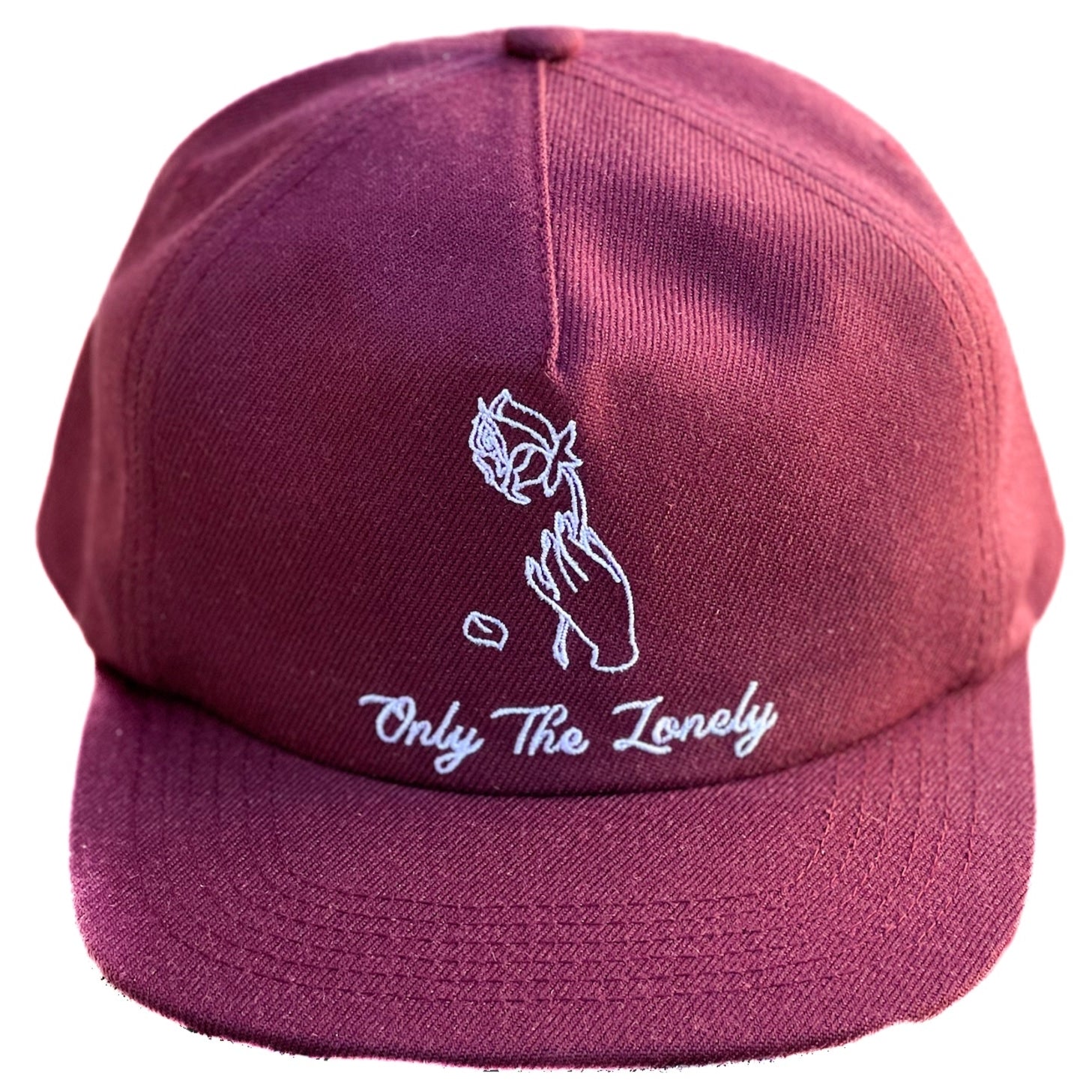 Lovesick Only The Lonely - Maroon Wool Hat