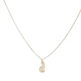 Magic Charm Kitten Necklace (Gold)