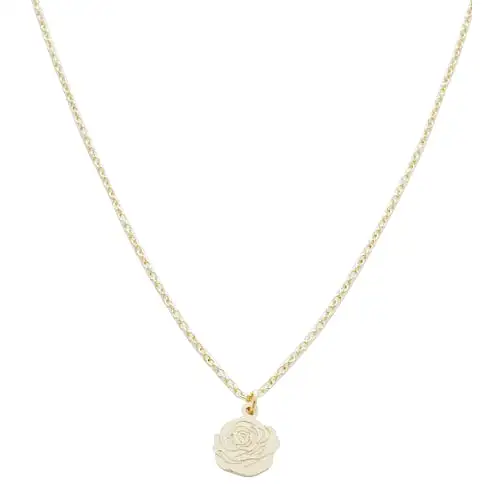 Magic Charm Rose Necklace (Gold)