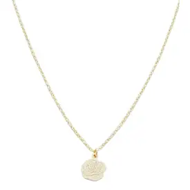 Magic Charm Rose Necklace (Gold)