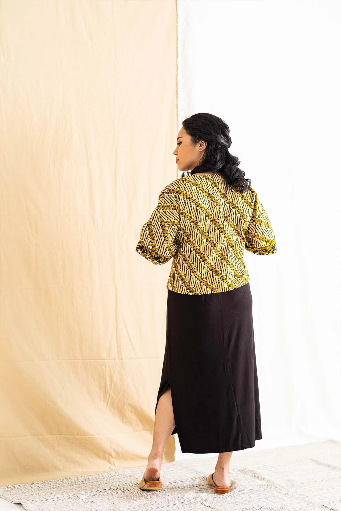 Maharaja Batik Crop Jacket