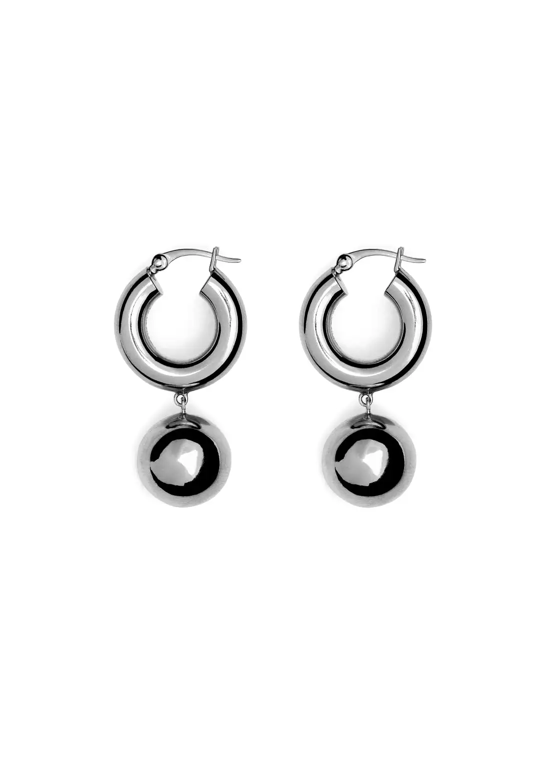 MARIE Earrings, Silver