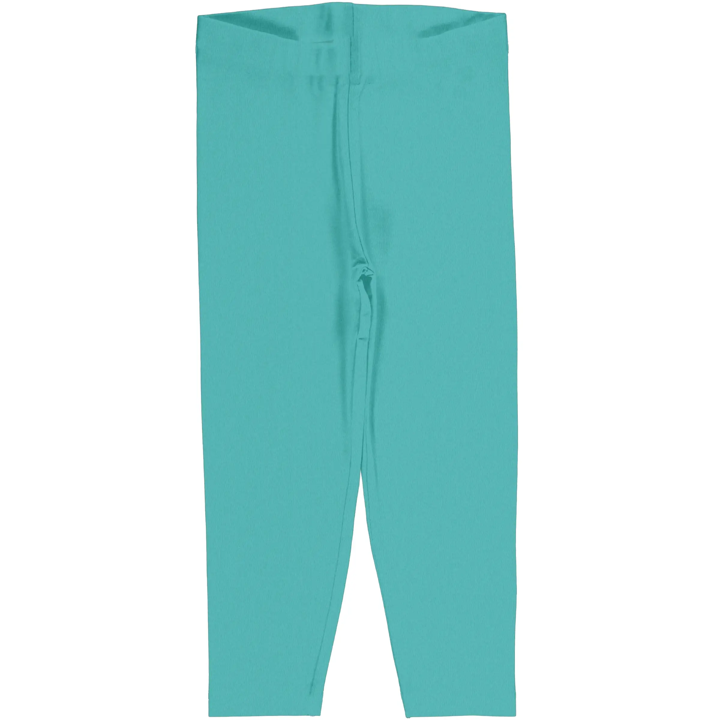 Maxomorra Aqua Cotton Cropped Leggings