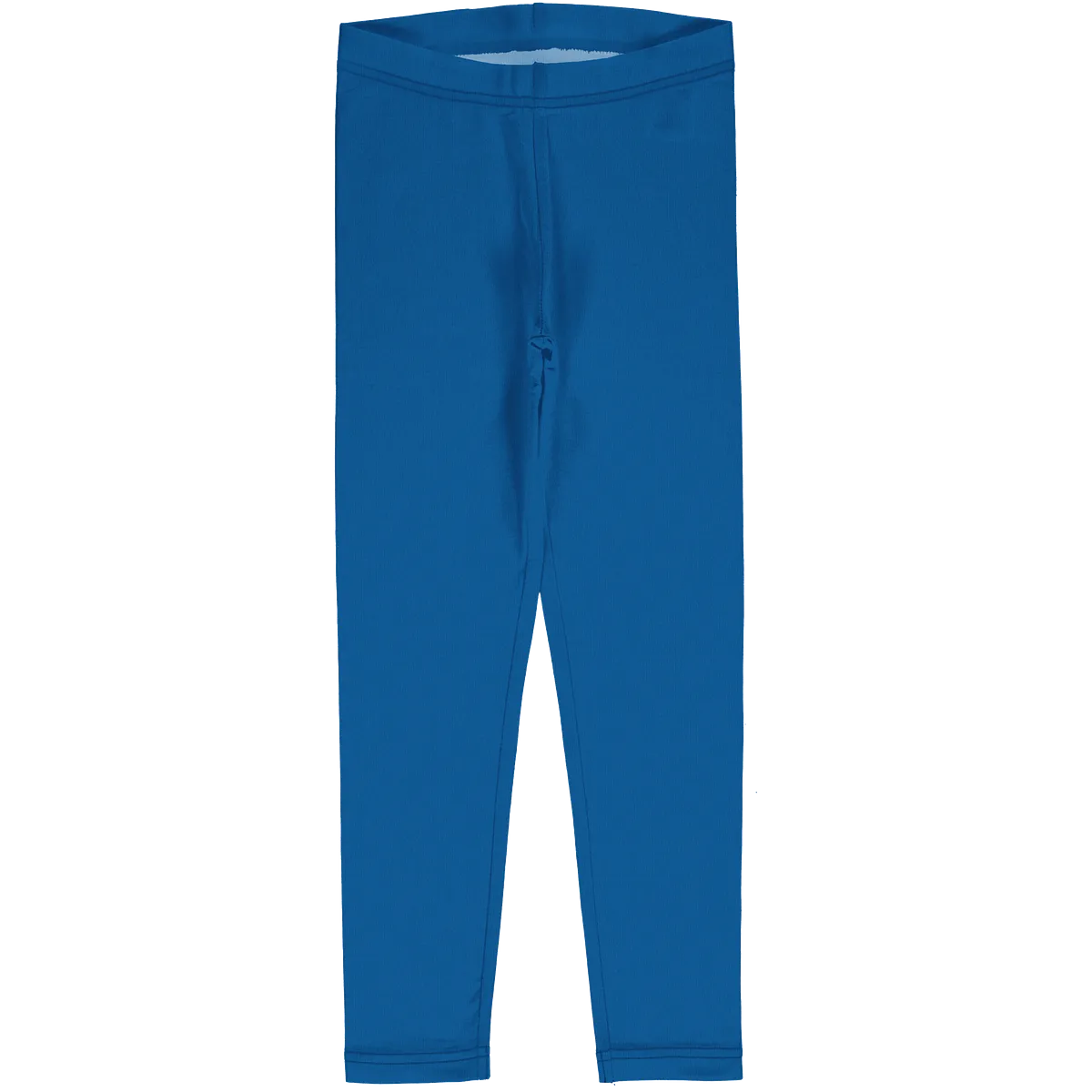 Maxomorra Blue Organic Cotton Solid Leggings