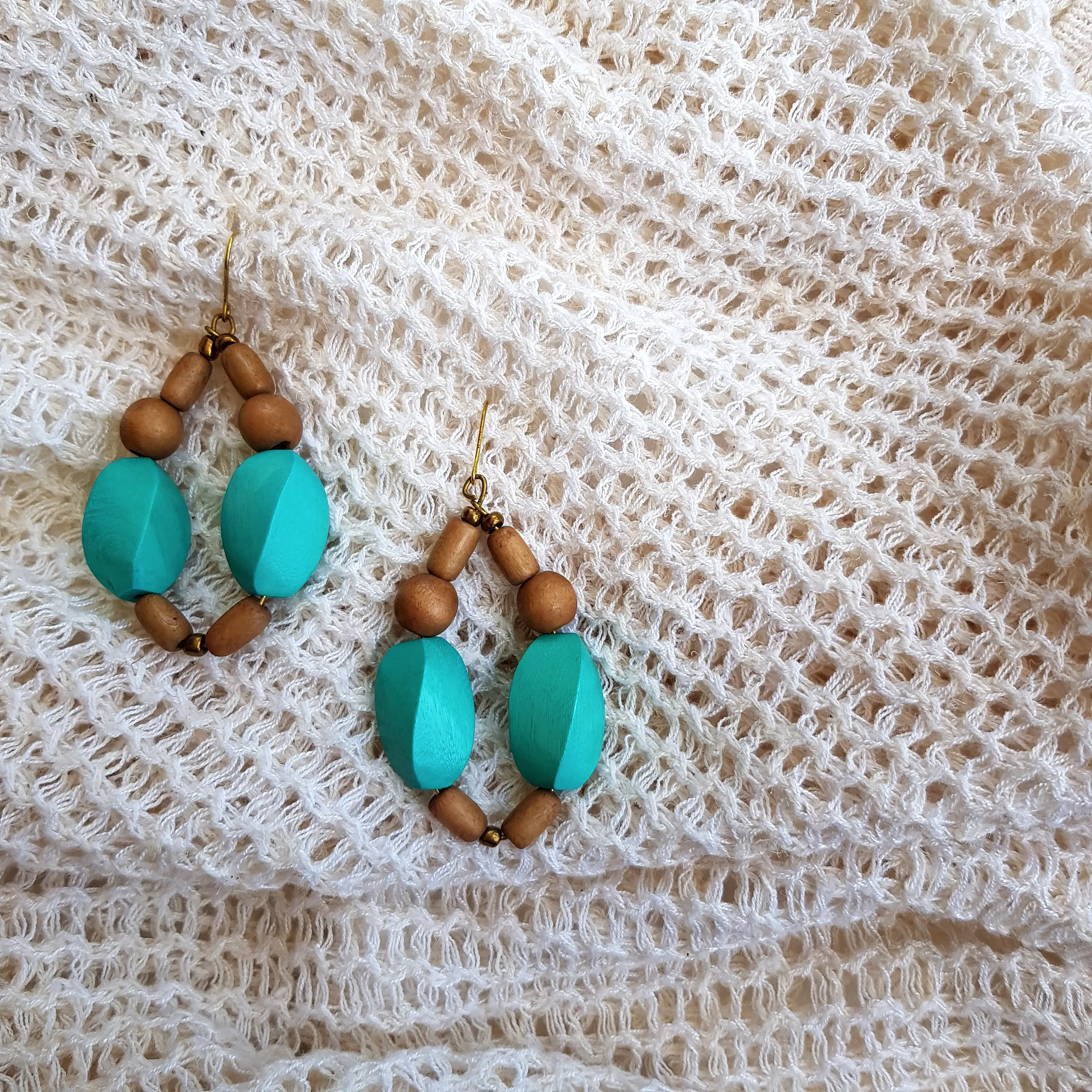 Nica Earrings in Turquoise