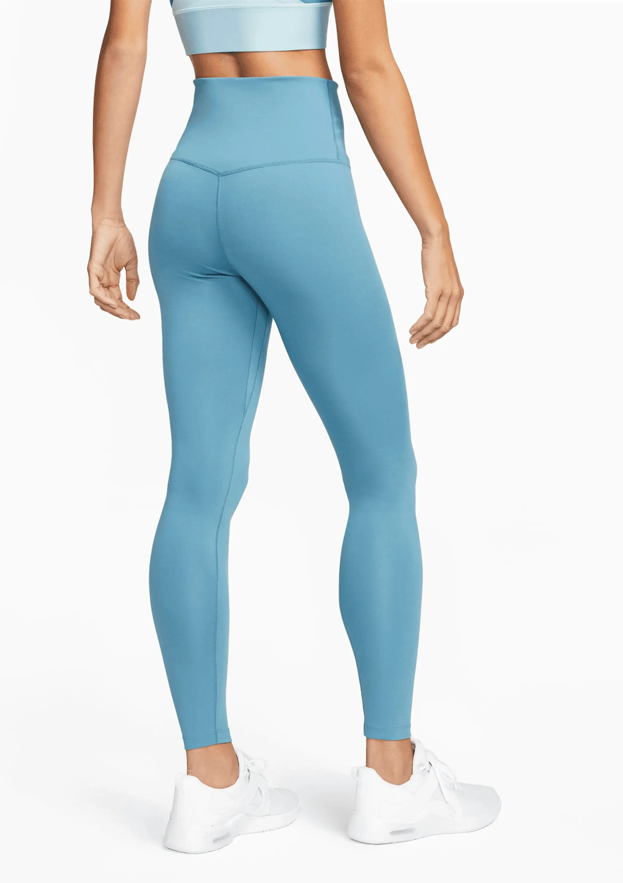 Nike Womens One High-Rise Leggings Blue <br> DM7278-440