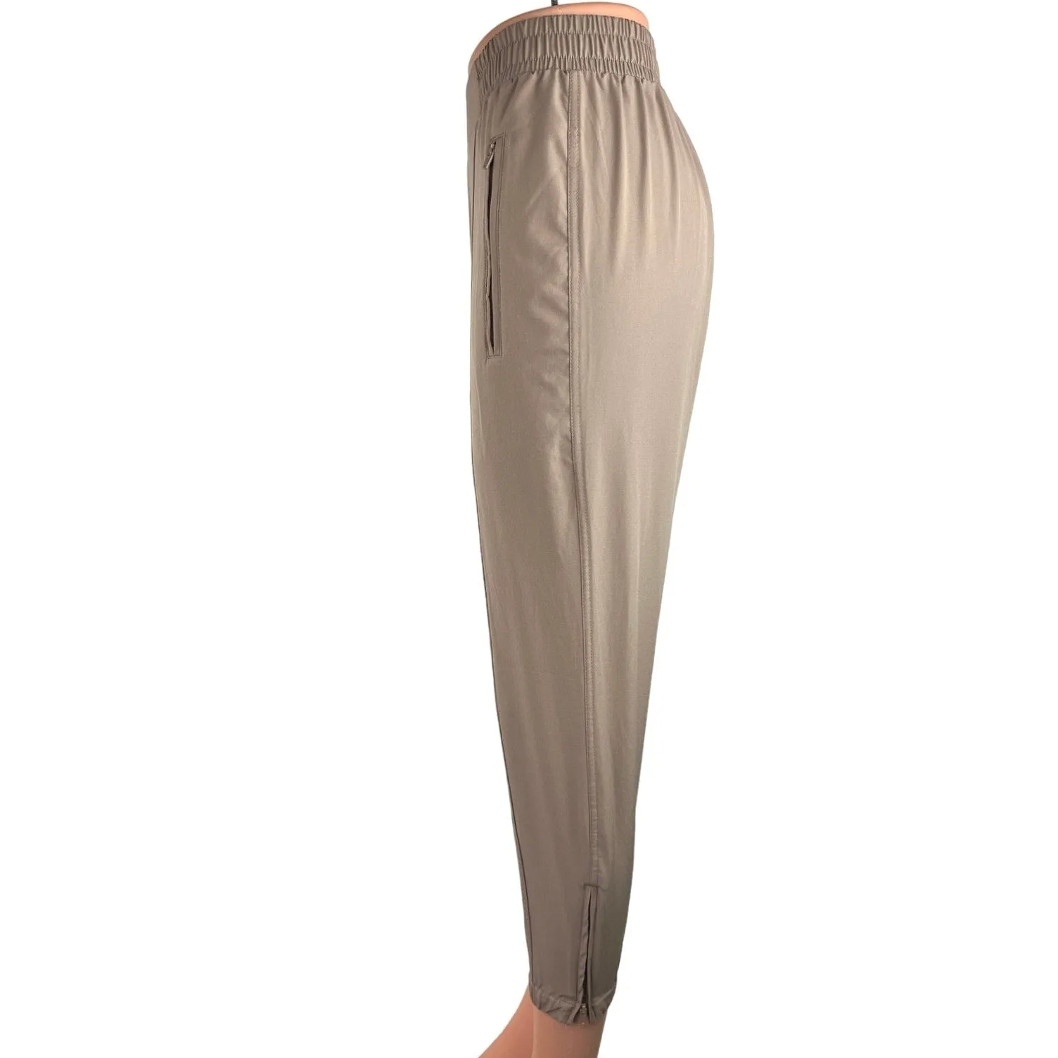 Old Navy Beige Pull On Elastic Waist Stretch Activewear Jogger Trouser Pants XS