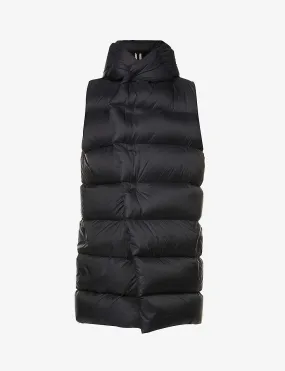 Padded Sleeveless Shell Down Vest | The Puffer Jackets