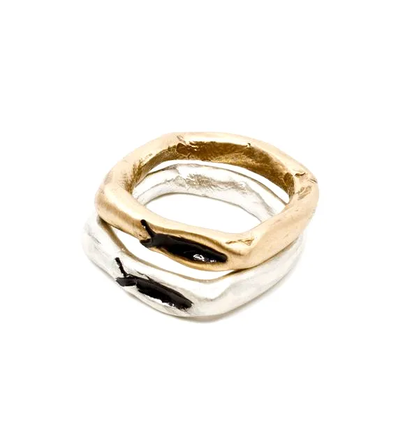 Pesci Che Volano Ambo Fish Bronze Ring