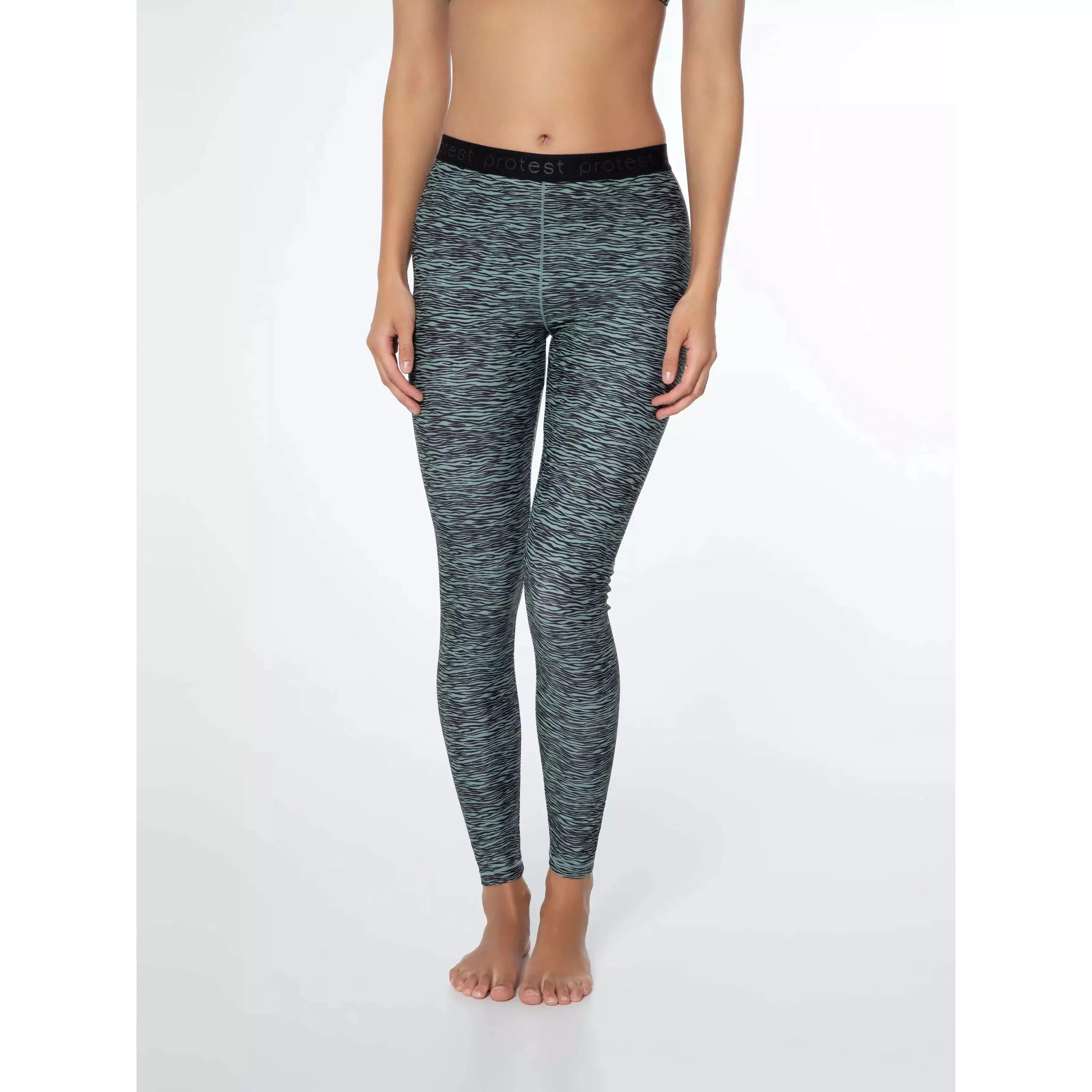 Protest SUP / Surf leggings - Baygreen Zebra