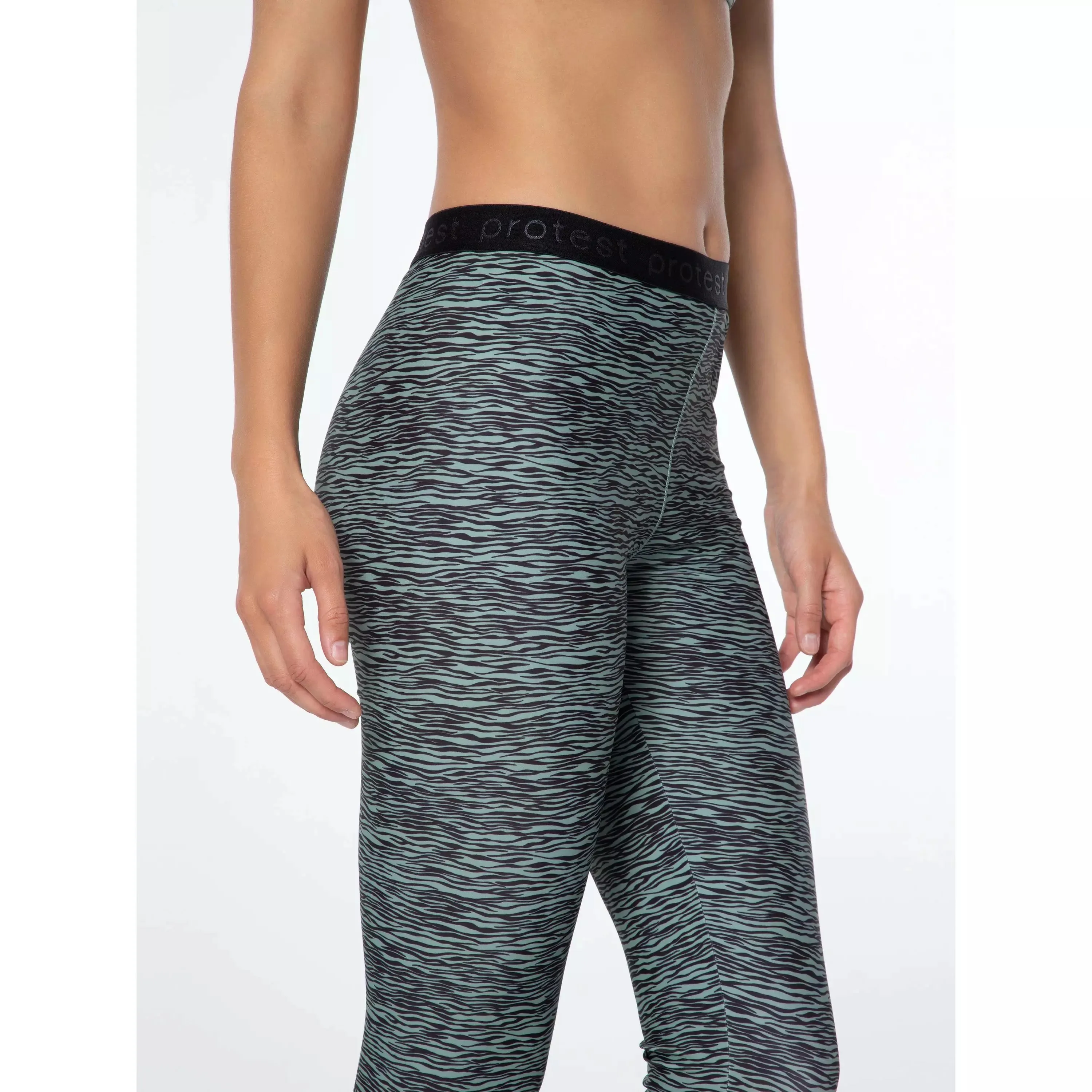 Protest SUP / Surf leggings - Baygreen Zebra