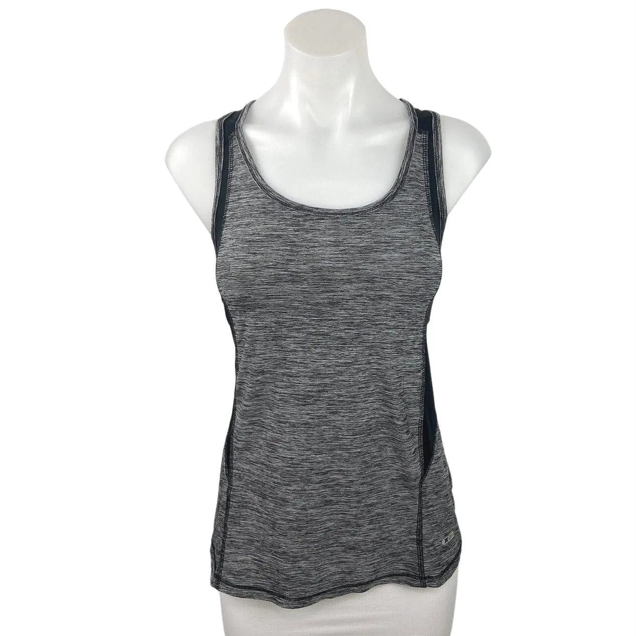 RBX Gray Sleeveless Racerback Scoop Neck Activewear Gym Fitness Tank Top Size M