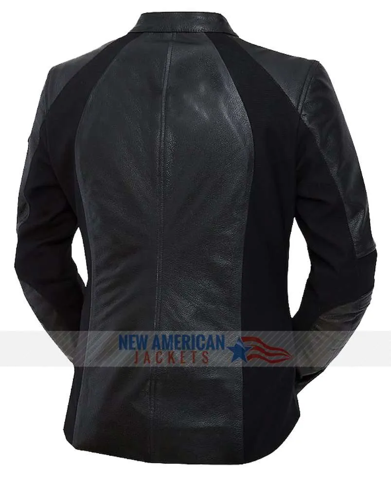 Rebecca Ferguson Leather Jacket - New American Jackets