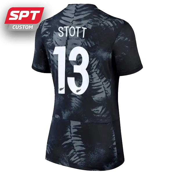 Rebekah Stott #13 New Zealand National Adults Womens Jersey - 2023