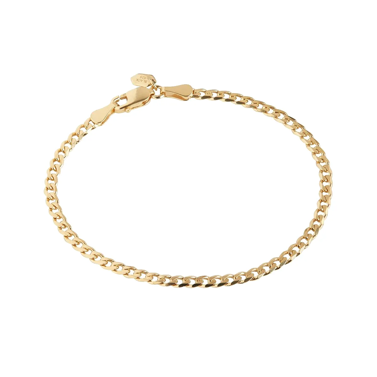 Saffi Bracelet Medium, Gold High Polished