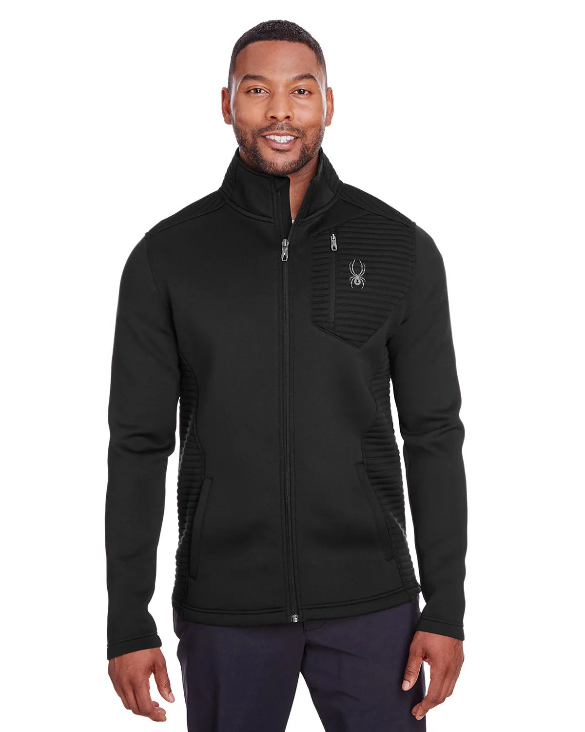 Spyder Venom Full-Zip Jackets, Black