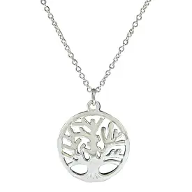 Sterling Silver Tree Of Life Necklace