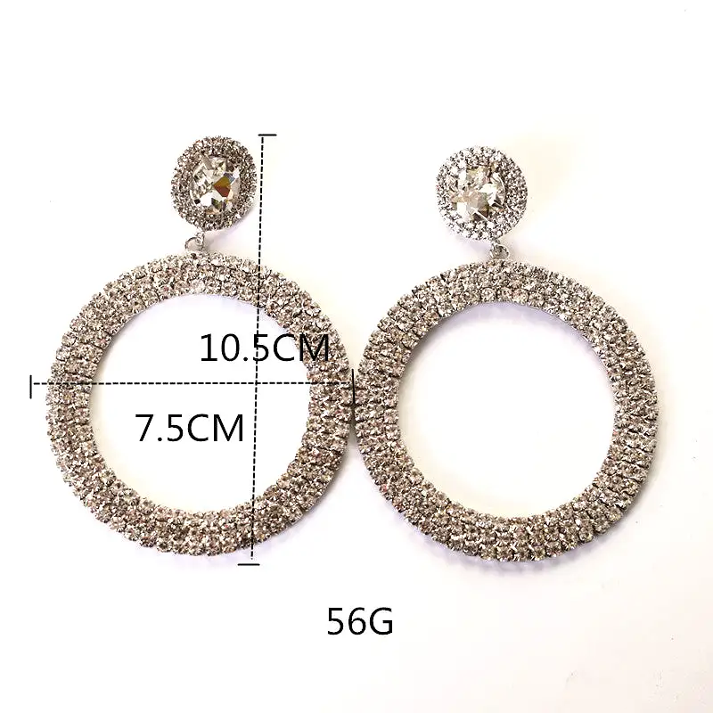 Stud Earrings Queen Cricla (2 Colors)